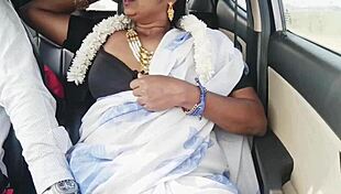 beautiful bhabi fucks husband's brother in car with telugu dirty talks