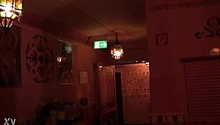 Tourist explores inside Pascha in Koln, Germany