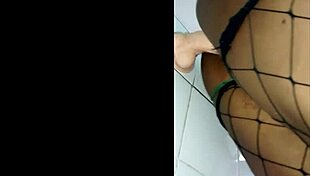 African mom explores her toy in part 14