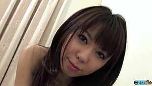 While introducing herself she was shy but she sucked a cock when she got naked