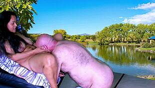 Outdoor Sex Barbeque Preview With Agarabas And Olpr