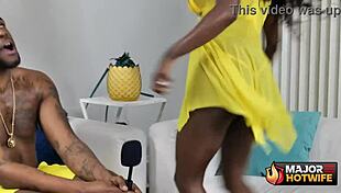 Busty Brunette Naomi Foxxx Gets Licked And Pounded By Rome Major