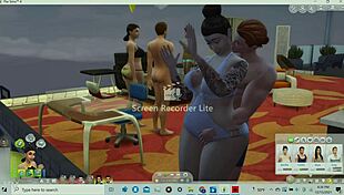 lucky guy gets his dick swallowed up by thick wide hip asian interested in crushing his boner