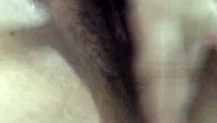 ughh, look at my filipina girlfriend's hairy tight pussy, isn't it amazing?