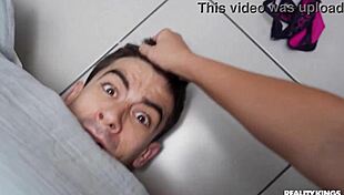 Ballerina in panty raid gets fucked in bedroom