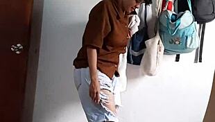 Sexo casero real con dos mujeres cumple mi fantasia sexual.