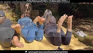 Removing Sweaty Shoes And Socks On Medellin Cableway Part 2