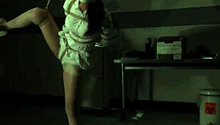Wow, the deviant patient whips the asian nurse in this kinky bdsm scene!