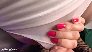 Learn to suck cock like a slut and swallow hot cum - female pov blowjob lesson for men