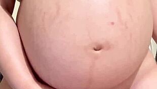 pregnant arab wife teasing on webcam who wants to fuck me