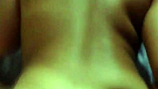 African beauty on all fours leaves super hot beach mark with her body