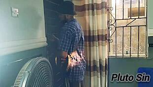 I Invited Our New Neighbor With Big Dick To My Room And Seduced Him To Fuck My Pussy Hard