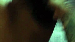 African beauty on all fours leaves super hot beach mark with her body