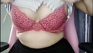 younger sister masturbates before school