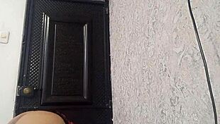 Exotic Dancer Warms Pussy with Fingering and Toys