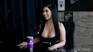 Detailed bisexual swing cast compilation featuring Amy Yamaguchi and Tifany Rocha in domination, dirty talk, and sheer red lingerie