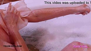 Super Cute Teen 18+ Takes A Sexy Bath