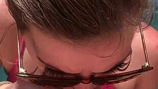 Katarina Kitty Teases Deep in Pool