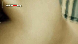 Amateur asian girl getting fucked and cum on her hairy pussy 😈