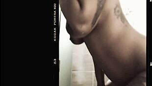 Ebony Milf's Huge Tits Compilation Tease