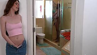 bangbros - renee rose is excited to try some big dick when she visits her friend but her dad jonathan answers instead