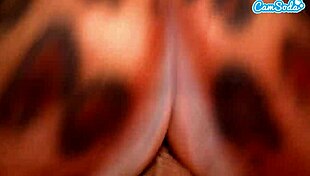 xxx body paint leads to wild animal sex. sloppy blowjobs and lesbian scissoring in group