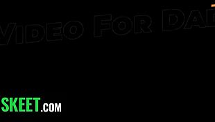 Oh man, this stepdad is punishing his bratty teen 18+ with some hardcore spanking and orgasm! 😩