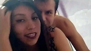 Giving her everything without removing the little skirt in this amateur scene