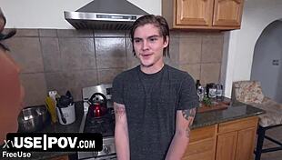 prepping for the halloween party by usepov featuring bridgette b mike mancini & tyler cruise, taboo fun.