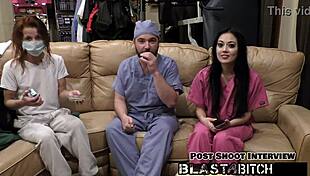 Blaire Celeste Sucks Dick And Gets Pussy Blasted With Cum Pov Version