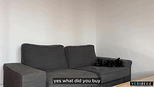 She Invites Friend for Intense Dick Sucking After Match