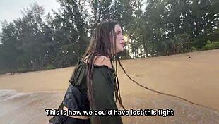 Two Exotic Pirates Seduce And Fuck Muscular Sailors After Shipwreck Orgy