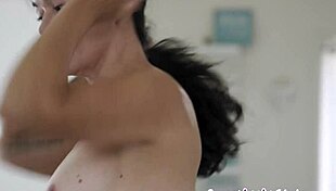 Dana Vespoli and Octavia Red: Mature Busty Lesbian Hotties Seduce Blonde Friend for Stunning Big Natural Tits!