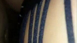 Wife In Sexy Lingerie Takes Intense Cumshot Inside