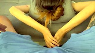 i masturbate with my sister-in-law while watching her christmas movies, cum in mouth