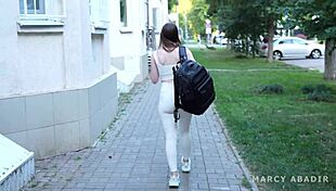 Fuck In Hostel With Stranger Cum On Tits