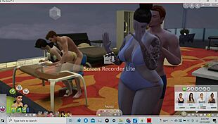 lucky guy gets his dick swallowed up by thick wide hip asian interested in crushing his boner