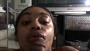 Black women giving major head to big cocks