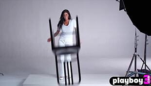 look at crystal mccahill's big tits posing naked