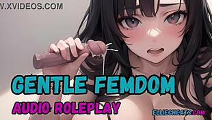 On halloween night, the erotic audio trick or treat unfolds with gentle femdom roleplay