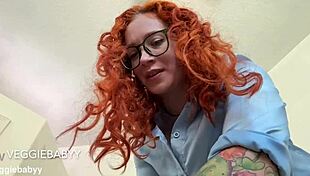 cfnm femdom step-sister gives medical exam and gloved handjob full video on veggiebabyy manyvids