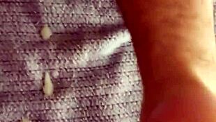 Cumshot Week- Day 4 Not Quite a Cumshot but the Aftermath of One on the Feet of Dirtysocks