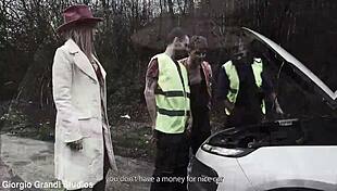 Barbie on the Road 6on1 Vivian Lola Bwc Atm Balls Deep Dap No Pussy Rough Sex Big Gapes Swallow Gio2721