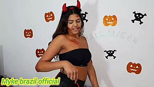 Halloween 2024 With Myke Brazil And Mariana Torres Anal Fun