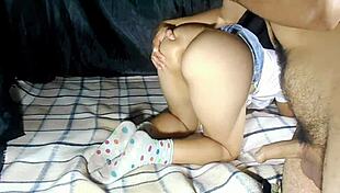 Cojiendo con ex novio de mejor amiga terminamos gritando de placer