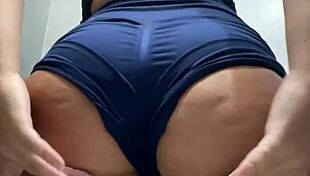 eighteen year old girl with big ass looking all attractive and tasty