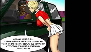 restaurant staff interracial orgy in kitchen with big black cocks banging asses