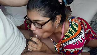 My stepmom gives me the best blowjobs in the world