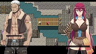 Fallen Makina gets tied up and convinces bandit Bardo with her body.