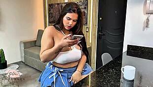 How tasty a double cumshot feels for the cheating housewife - savannah watson